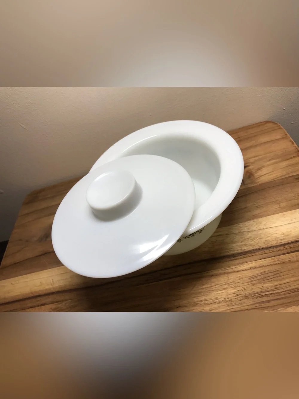 Vintage Corelle CORNINGWARE Pyrex Daisy Prnt Butter Dish Lids Cream Sugar Bowl - Picture 10 of 16